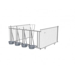 Wygrodzenie do domku dla 4 cieląt