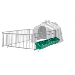 Wygrodzenie do domku dla 4/8 cieląt