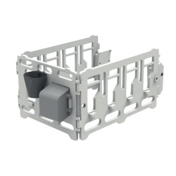 Wygrodzenie z tworzywa do domku dla cieląt