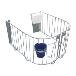 Wygrodzenie półokrągłe do domku dla cieląt