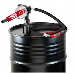 Pompa ręczna rotacyjna z wężem