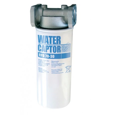 Filtr separatora wody 70 l/min z główką