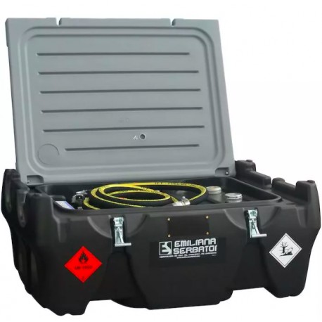 Mobilny zbiornik na benzynę 220L z pompą EMB220P Pb95 Pb98 ATEX